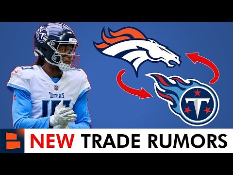 LATEST Denver Broncos Trade Rumors Ft. DeAndre Hopkins, Robert Woods, Jarrett Stidham & Zach Wilson