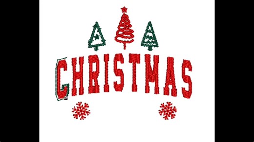 Christmas Machine Embroidery Design: Christmas Crew, Instant Download (5 Sizes). - Etsy