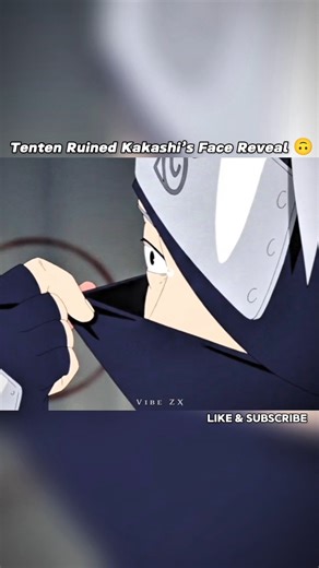 So Close to Seeing Kakashi’s Face…