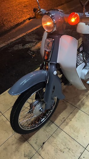 Restoration of Vintage Honda C70 Cub Motorcycle