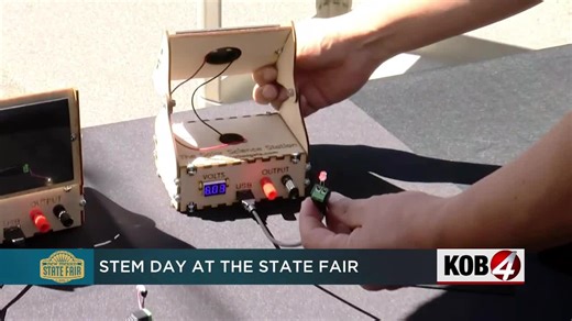 STEM Day at New Mexico State Fair with Meteorologist Eddie Garcia