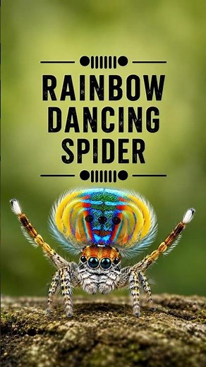 Sparklemuffin Spider : The World's Most Colorful Dancing Spider