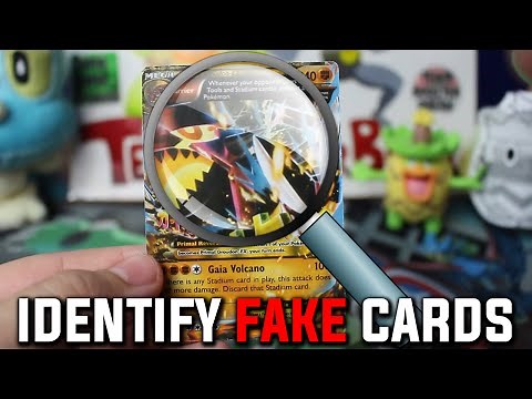 FAKE Pokemon Cards - How to Identify Fake Pokemon Cards