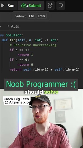 Noob Recursive Backtracker vs Dynamic Programming Tabulator