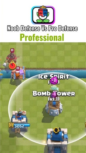 Noob vs Pro Lumberjack And Hog Rider Push Defense✅|#clashroyale #gaming