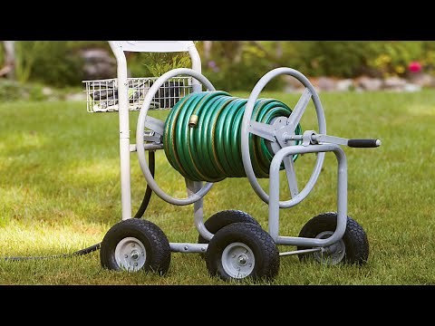 Best Garden Hose Reel Cart With Wheels || Swivel Hose Reel Assembly || Best Garden Tools