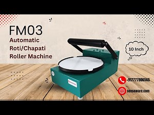 3 Types of Roti / Chapati Rolling Machines | Automatic & Semi-Automatic for Home and Commercial Use