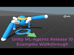 Unity ML-Agents Release 10, Examples Walkthrough