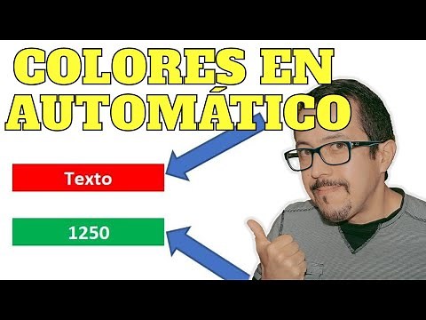 Automatically change the color of a cell if I enter text or numbers.