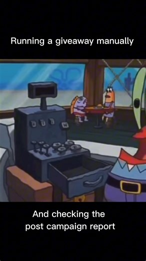 Ever run a giveaway manually and then proudly open the “results”? Except… 💀 No verified entries 🕸️ Just a dusty comment thread 🧼 And a vague sense of regret Use Gleam. Get: ✔️ Actual data ✔️ Clean reports ✔️ Sanity https://ref.gg/lmn | Gleam