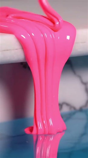 Infinite Neon Slime Pouring into Swimming Pool | ASMR Satisfying Slime #dreamscreenai