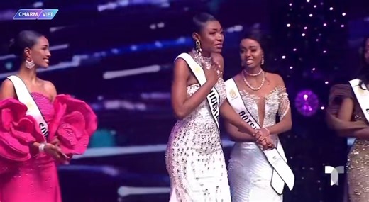 L’Afrique de l’Ouest toujours en cours avec le Nigeria 🇳🇬 qui se qualifie pour les demi-finales de Miss World grâce à son classement dans le Top 20 . #FansMiss #MissWorld | FansMiss