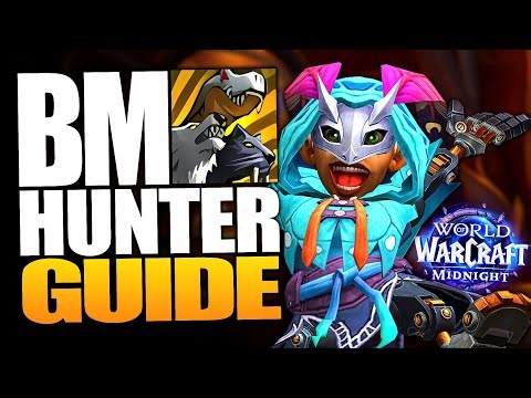 BM Hunter Midnight Guide | Best M+ and Raid Talents, Rotations, Gear and More!