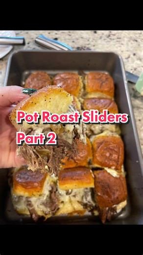 Delicious Pot Roast Sliders Recipe for Slider Sunday!
