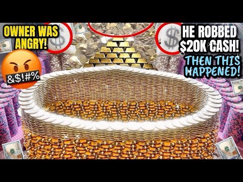 🤯SHOCKING BETRAYAL: Casino Employee CAUGHT Stealimg $20K From $5M High LIMIT Coin Pusher! (FIRED!)🤬