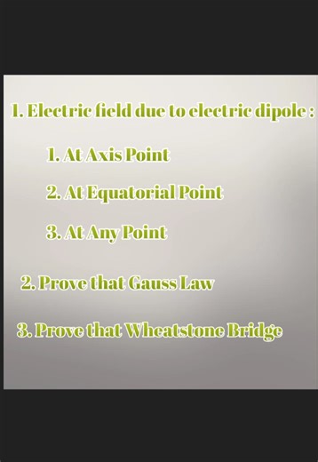 Most Important Derivation of Class 12/physics For Up Board Exams 2026