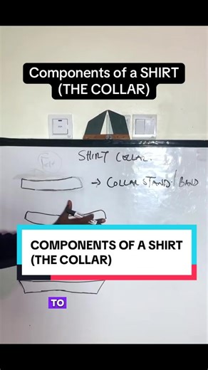 Understanding the components of a collar. COLLAR FOLD& COLLAR STAND. #onlinefashionschool #LearnSewing #PatternDrafting #onlineclass #FashionBusiness