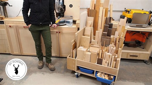 One sheet of plywood, endless storage possibilities!