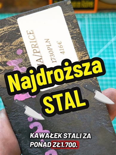 Najdroższa stal do projektów DIY i kutów