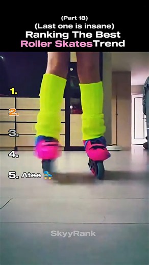 Ranking The Best Roller Skates Trend 🤩