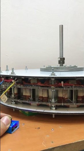 YOU CAN BUILD YOUR OWN GIANT BRUSHLESS MOTOR #alternatör #mıknatıs #jenerator #kerimakarpat