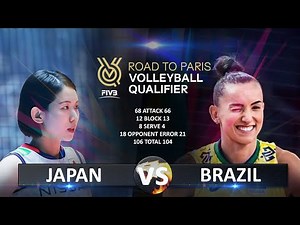 Japan vs Brazil | Women's OQT 2023