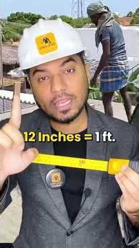 ✅1 foot on measurement tape