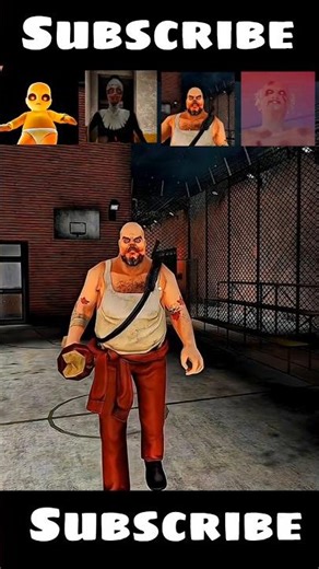 Yellow bady vs evil num vs Mr meat vs dadu and granny horror game 🤯⚡#granny #shorts