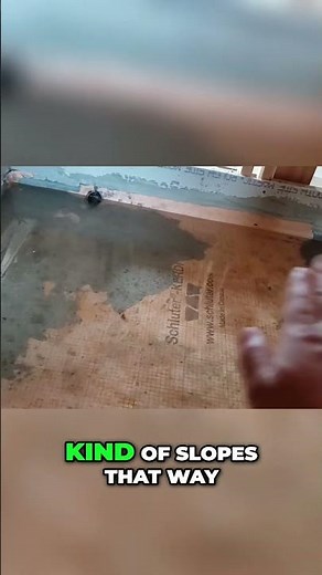 Custom Shower Pan: Installation and Waterproofing Guide #shorts