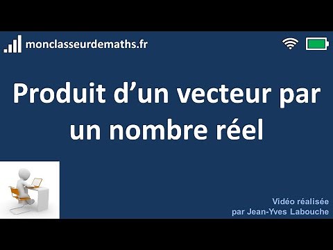 Produit d'un vecteur par un nombre réel
