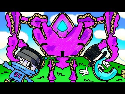 We Get Ripped Apart by a Giant Cardboard Robot in CardLife!