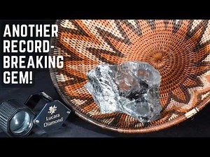 Lucara Unveils 1,094-Carat Diamond! | Record-Breaking Discovery at Botswana’s Karowe Mine