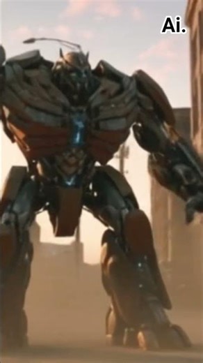 Transformer fight with robot