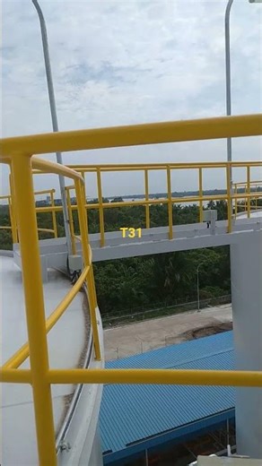 # naik ke rooftank T31 # site visit # area Tank Farm # Bulking Bagendang