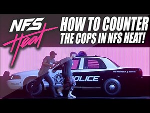 Need for Speed Heat - HOW TO COUNTER COPS METHODS! (EARN REP Fast, Quick & Easy!)