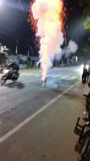 🎉🎉 Birthday Celebration Skyshot 🎉🎉#fireworks #shellcracker #viral