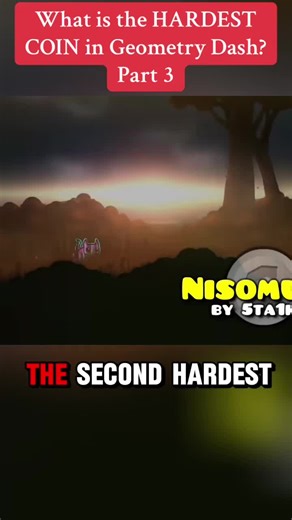 What is the HARDEST COIN in Geometry Dash? #game #gaming #funny #entertainment #viral