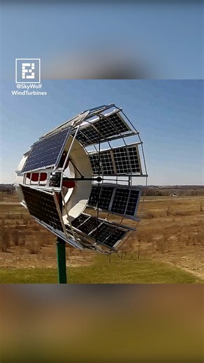 This Wind Turbine Has In Built Solar Panels! | Fossbytes