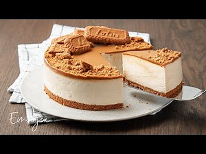 The Easiest Lotus Biscoff Cheesecake—No Baking or Gelatine Needed