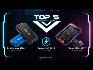 Top 5 Best External SSDs 2025 | Fastest Portable Solid State Drives