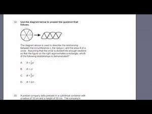 MTEL Math Practice Test: 31-35