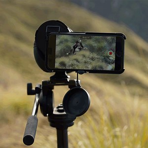 Some call it luck. Some call it a hoax...we call it the world's best digiscoping adapter. Get yours today. #phoneskope #digiscoping #sasquatchishere #bigfootisspotted | Phone Skope