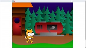 （生肉）I Made A Cottage Horror Game On Scratch...