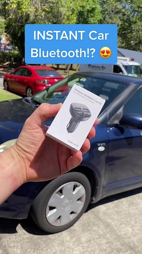 INSTANT Bluetooth Car Adapter for Wireless Music Streaming