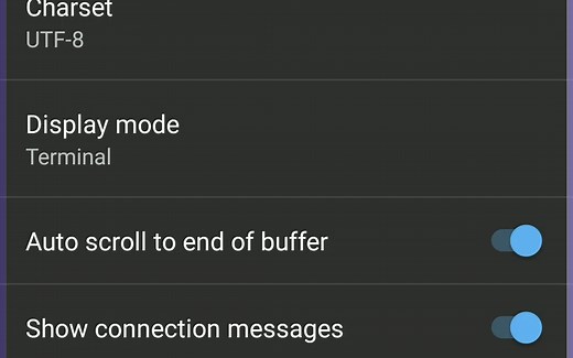 安卓客户端Serial Bluetooth Terminal调试交换机视频教程