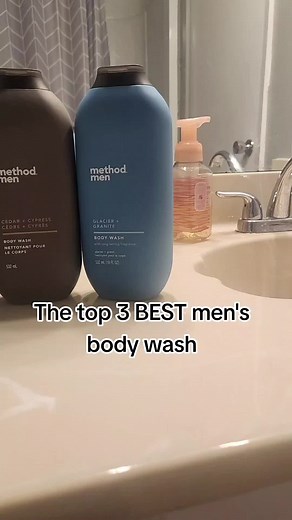 The top 3 BEST body washes to smell better then everyone else (these are all by method men) #fyp #foryou #body #bodywash #skin #bodycare #skincare #best #top3