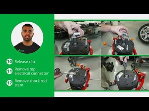 Arnott OES Front Magnetic Shock Installation Video for various GM SUVs (GMT9xx)