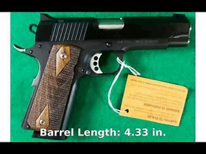 Magnum Research Desert Eagle 1911 C .45 Auto Pistol - Info and Features