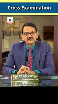 Cross Examination | Exploration of Truth