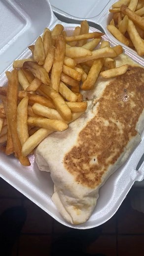 H&R GRILL 🇭🇹 on Instagram: "2 griot wrap with fries #hrgrill📍"